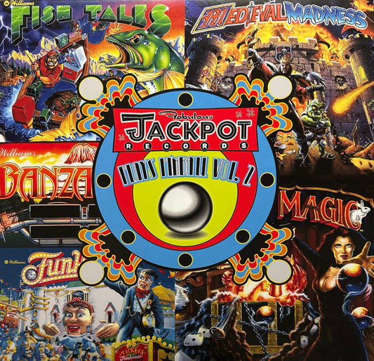 VARIOUS - JACKPOT PLAYS PINBALL VOLUME TWO - LP