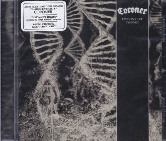 CORONER - DISSONANCE THEORY - CD