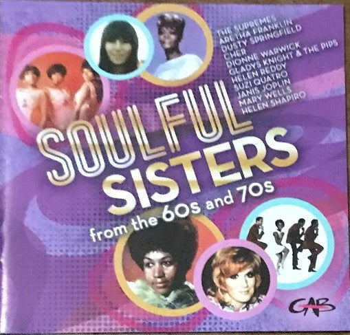 VARIOUS - SOULFUL SISTERS FROM THE 60S & 70S : 2CD - CD