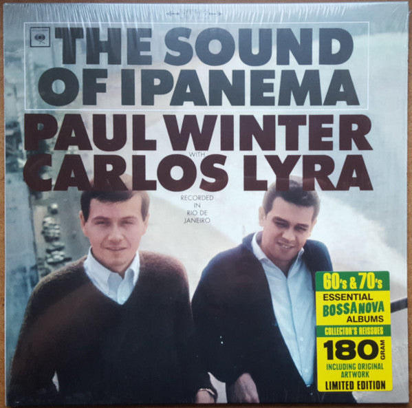WINTER, PAUL / CARLOS LYRA - SOUND OF IPANEMA : 180 GRAM VINYL - LP
