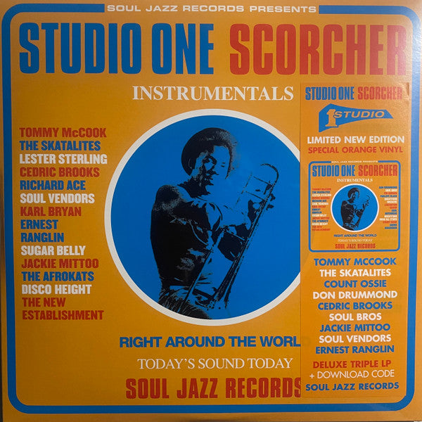 VARIOUS / SOUL JAZZ RECORDS - STUDIO ONE SCORCHER: ORANGE VINYL - LP