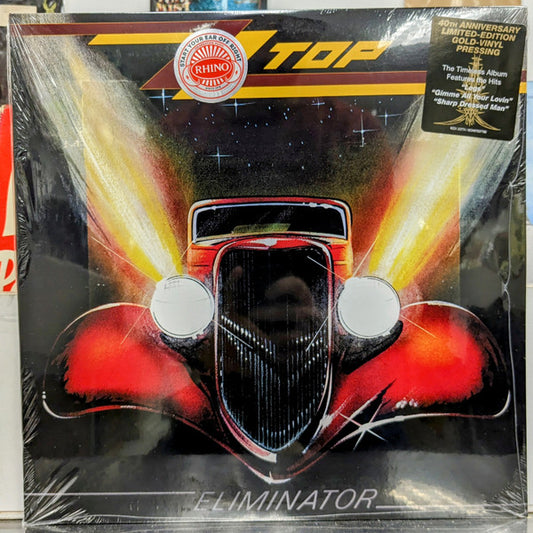 ZZ TOP - ELIMINATOR : GOLDEN NUGGET VINYL - LP