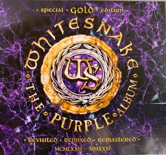 WHITESNAKE - PURPLE ALBUM : GOLD EDITION (2CD + BR) - CD