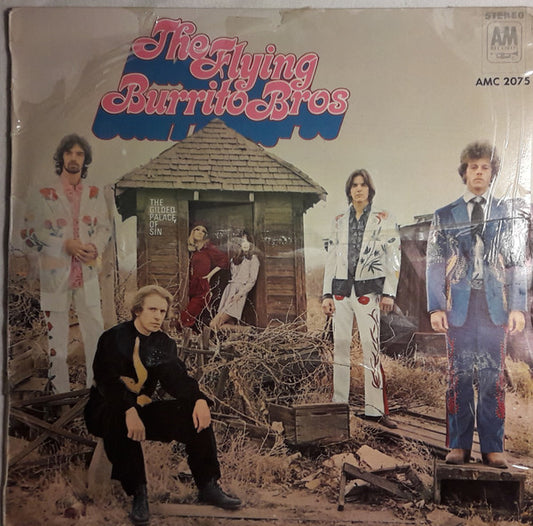 FLYING BURRITO BROTHERS - GILDED PALACE OF SIN (SA PRESS) - LP