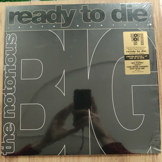 NOTORIOUS B.I.G - READY TO DIE : INSTRUMENTALS - LP
