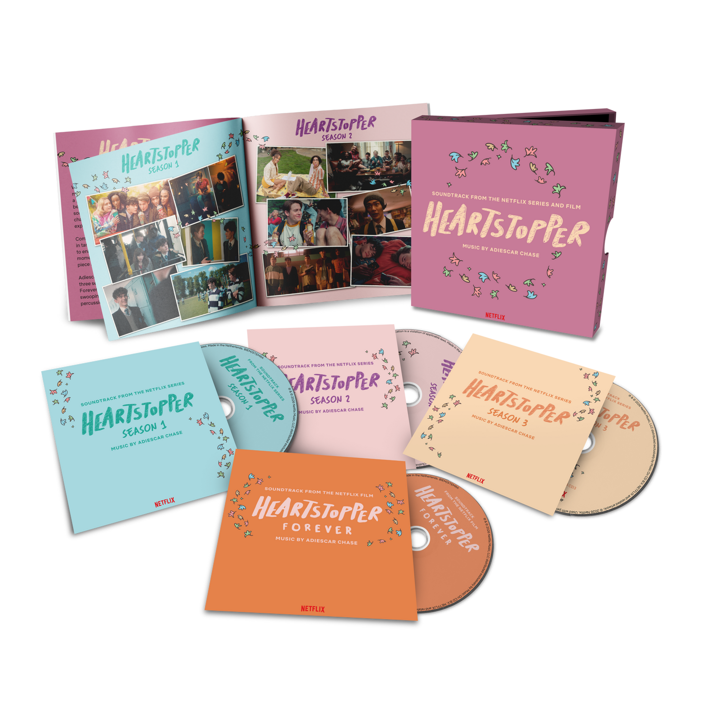 HEARTSTOPPER - SOUNDTRACK : 4CD SET - CD