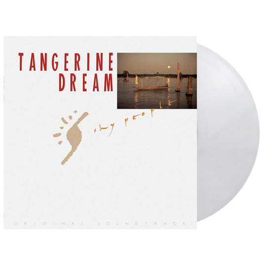 TANGERINE DREAM - SHY PEOPLE : WHITE MARBLE - LP
