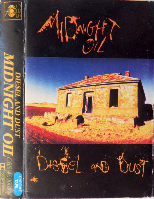 MIDNIGHT OIL - DIESEL & DUST (CASSETTE) - CS