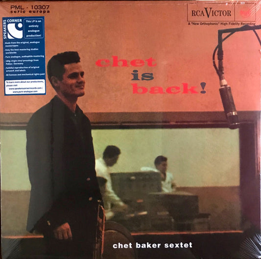 BAKER, CHET - CHET IS BACK : ALL ANALOGUE REMASTER - LP