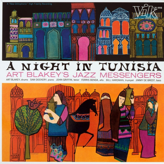 BLAKEY, ART & THE JAZZ MESSENGERS - A NIGHT IN TUNISIA : OFFICIAL HQ 180G VI - LP