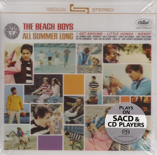 BEACH BOYS - ALL SUMMER LONG : MONO & STEREO - SCD