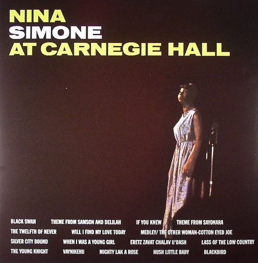 SIMONE, NINA - AT CARNEGIE HALL : 2LP SET - LP