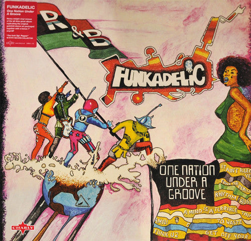 FUNKADELIC - ONE NATION UNDER A GROOVE (+7") - LP