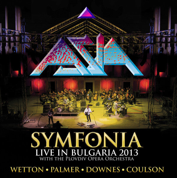 ASIA - SYMFONIA : LIVE IN BULGARIA 2013 2CD+DVD - CD