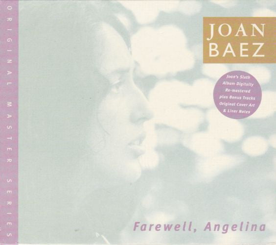 BAEZ, JOAN - FAREWELL ANGELINA + 3 - CD