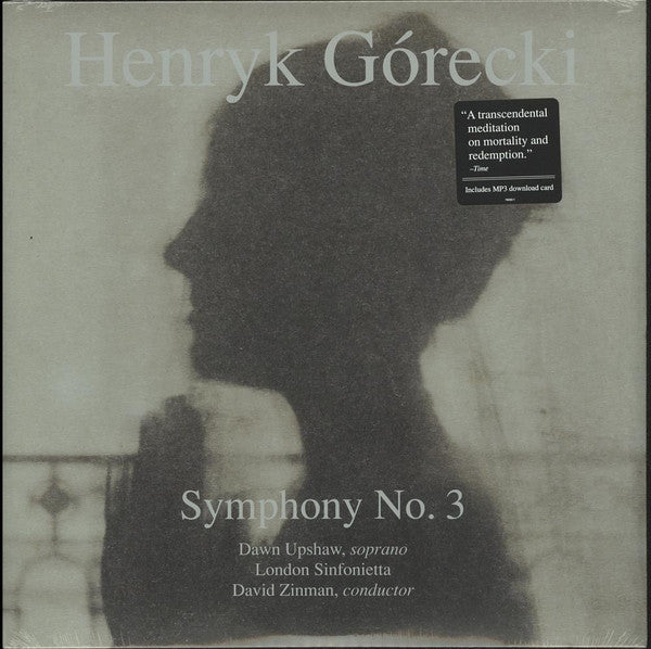 GORECKI - SYMPHONY NO 3 : SYMPHONY OF SORROWFUL SO - LP