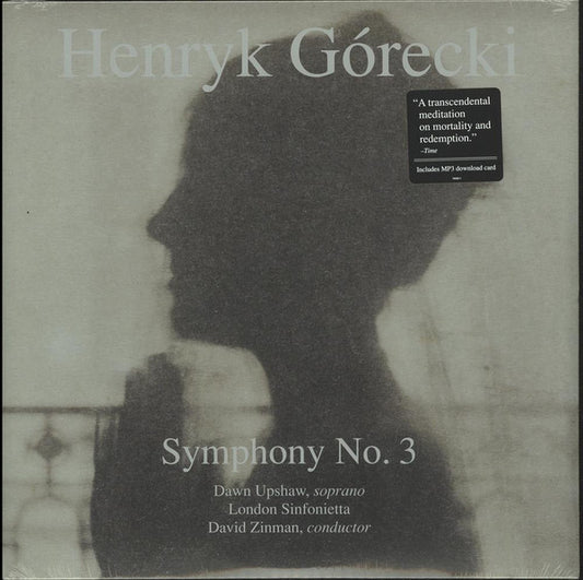 GORECKI - SYMPHONY NO 3 : SYMPHONY OF SORROWFUL SO - LP