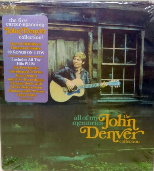 DENVER, JOHN - ALL OF MY MEMORIES : 4CD SET - CD