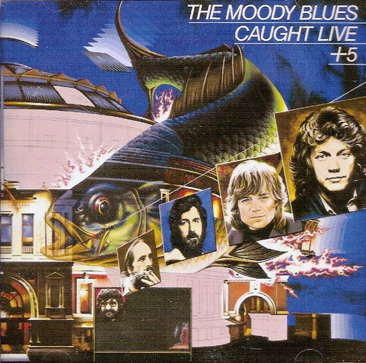 MOODY BLUES - CAUGHT LIVE + 5 : REMASTERED - CD