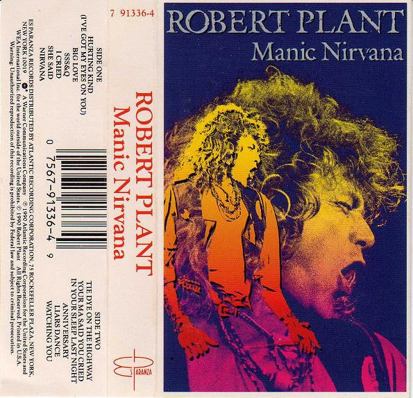 PLANT, ROBERT - MANIC NIRVANA (CASSETTE) - CS