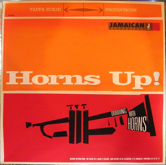 ZUKIE, TAPPA - HORNS UP - LP