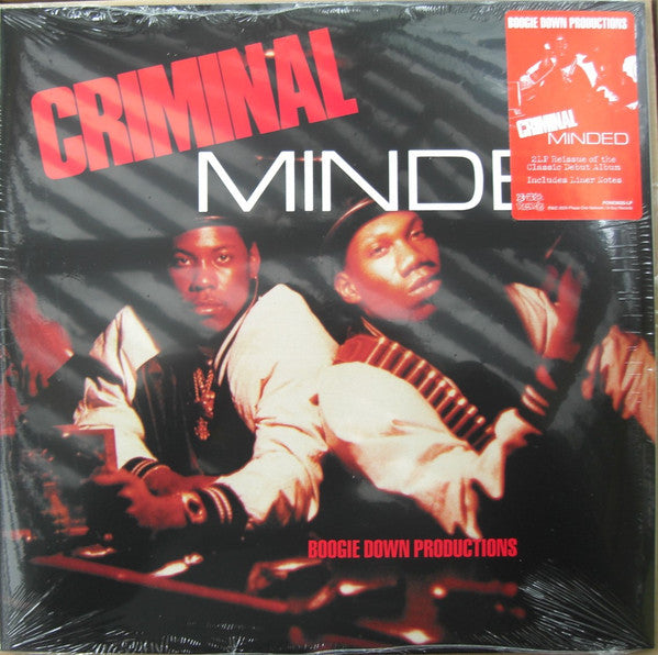 BOOGIE DOWN PRODUCTIONS - CRIMINAL MINDED : 2LP SET - LP
