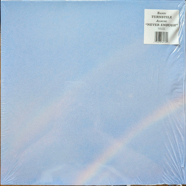 TURNSTILE - NEVER ENOUGH : BLACK VINYL - LP
