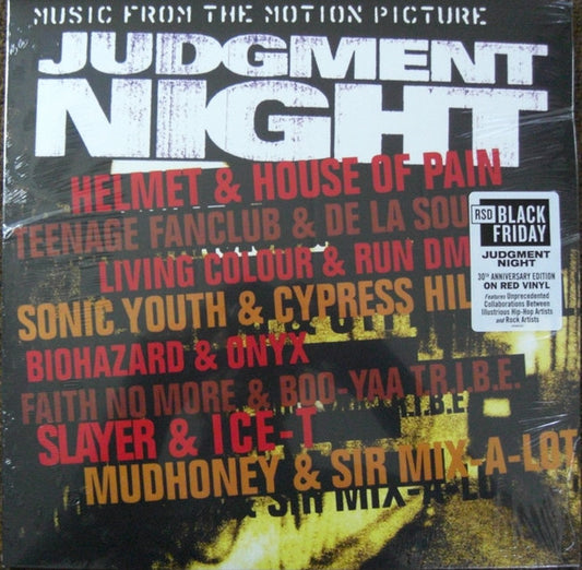 JUDGMENT NIGHT - SOUNDTRACK: RED VINYL - LP
