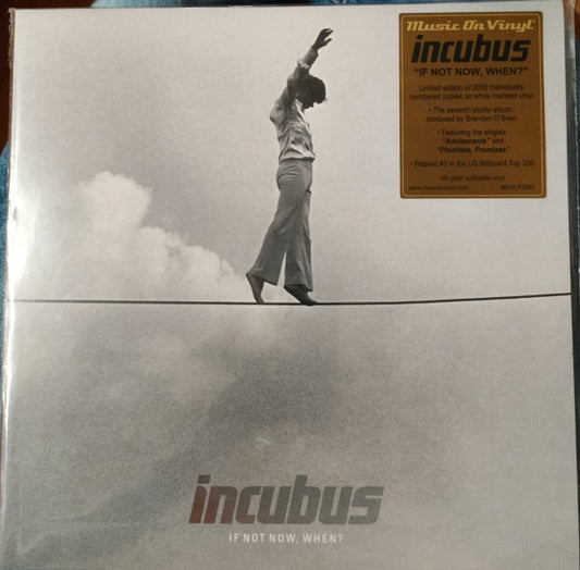 INCUBUS - IF NOT NOW WHEN? : WHITE MARBLE 2LP SET - LP