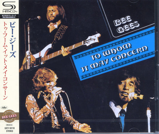 BEE GEES - TO WHOM IT MAY CONCERN : 2022 REISSUE - CD