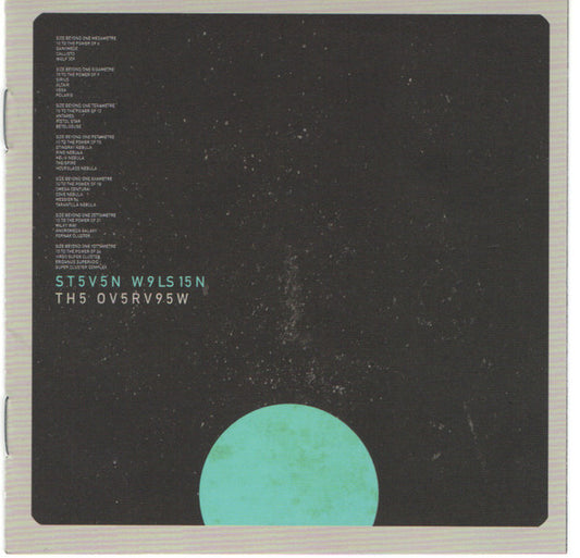 WILSON, STEVEN - OVERVIEW - CD