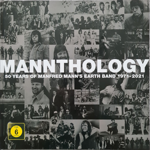 MANFRED MANN'S EARTH BAND - MANNTHOLOGY : 4CD + 2DVD + BOOK DELUXE - CD