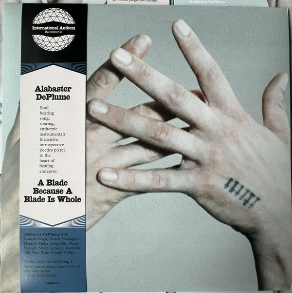 DEPLUME, ALABASTER - BLADE BECAUSE A BLADE IS WHOLE - LP