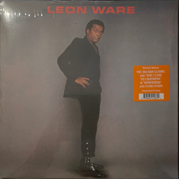 WARE, LEON - LEON WARE (1982) : ORANGE CRUSH VINYL - LP