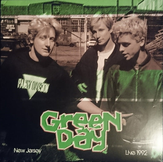 GREEN DAY - LIVE IN NEW JERSEY 1992 : WHITE - LP