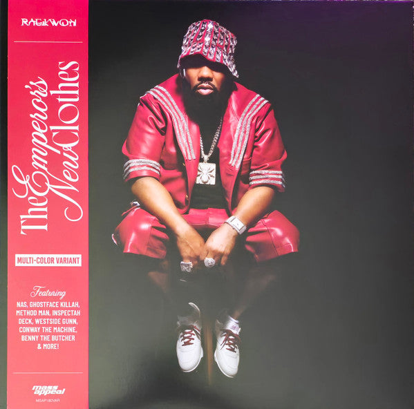 RAEKWON - EMPEROR'S NEW CLOTHES: RED/YELLOW/BLACK - LP