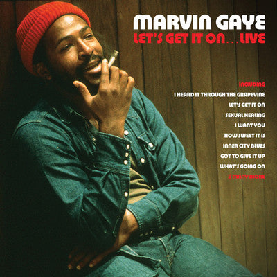 GAYE, MARVIN - LET'S GET IT ON LIVE : RED 2LP SET - LP