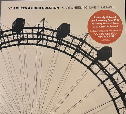 DUREN, VAN & GOOD QUESTION - CARTWHEELING : LIVE IN MEMPHIS - CD