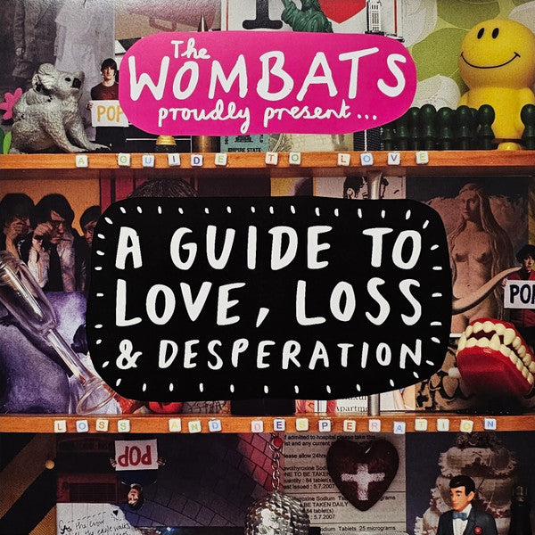 WOMBATS - GUIDE TO LOVE LOSS & DESPERATION : PINK - LP
