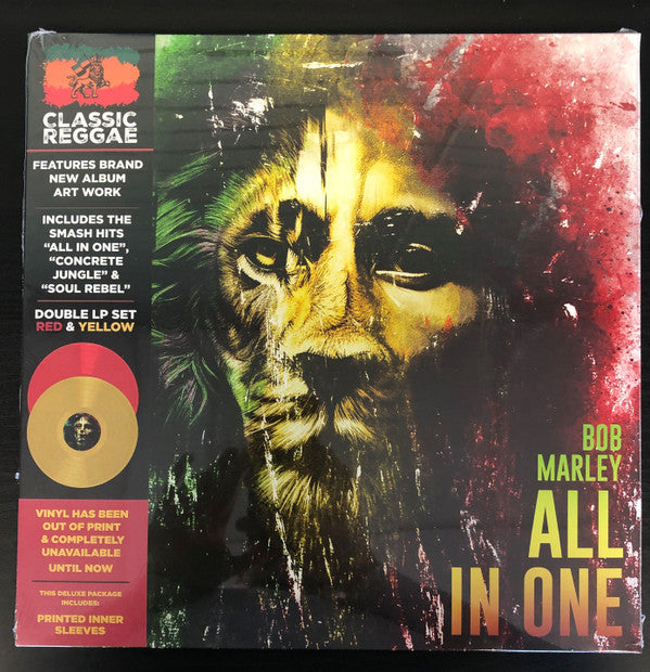 MARLEY, BOB - ALL IN ONE: RED/YELLOW VINYL (2LP) - LP