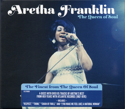FRANKLIN, ARETHA - QUEEN OF SOUL : 4CD SET - CD