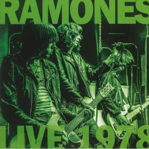 RAMONES - LIVE 1978: 10" LIGHT GREEN VINYL - LP