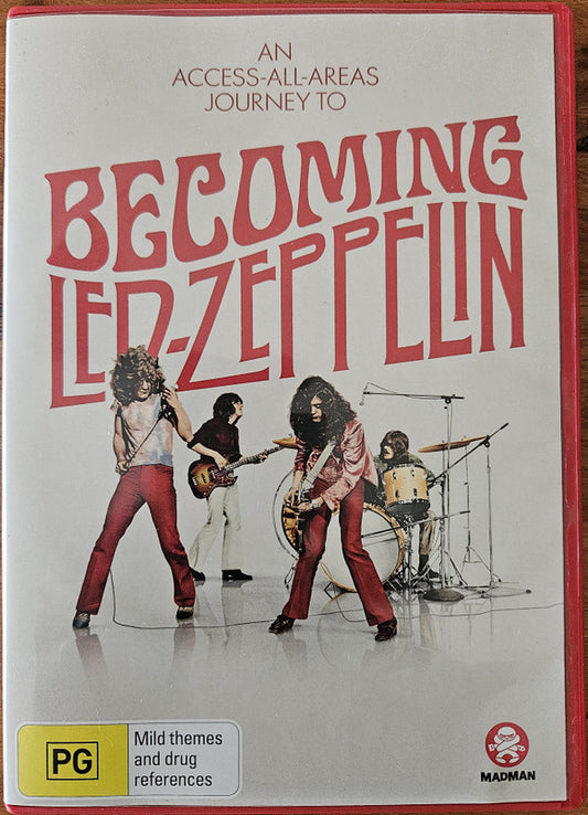 LED ZEPPELIN - BECOMING LED ZEPPELIN - DVD