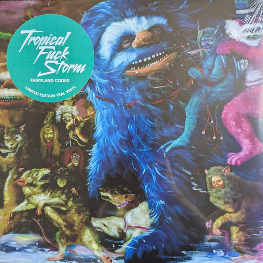 TROPICAL FUCK STORM - FAIRYLAND CODEX : TEAL VINYL - LP