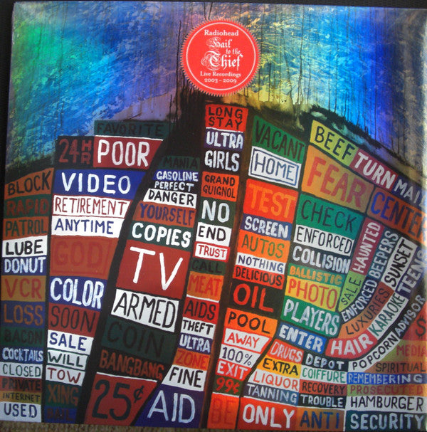 RADIOHEAD - HAIL TO THE THIEF: LIVE RECORDINGS - LP