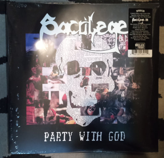 SACRILEGE BC - PARTY WITH GOD + 1985 DEMO: 2LP COLOURED - LP