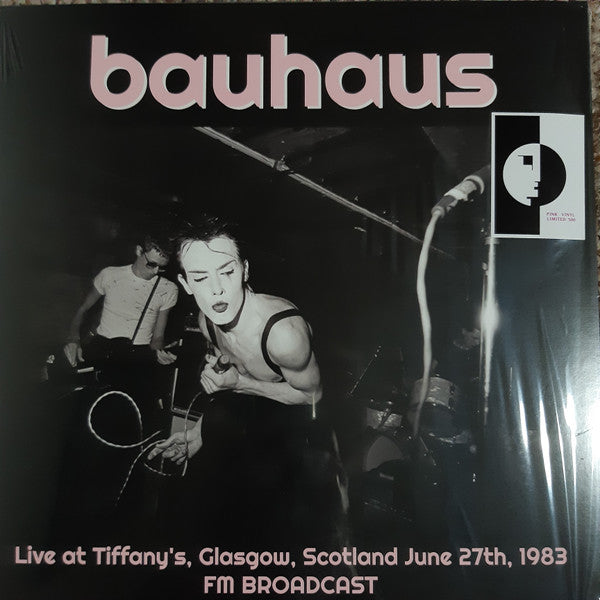 BAUHAUS - LIVE AT TIFFANYS. GLASGOW ... : PINK - LP