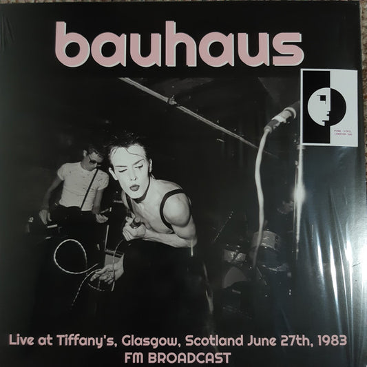 BAUHAUS - LIVE AT TIFFANYS. GLASGOW ... : PINK - LP