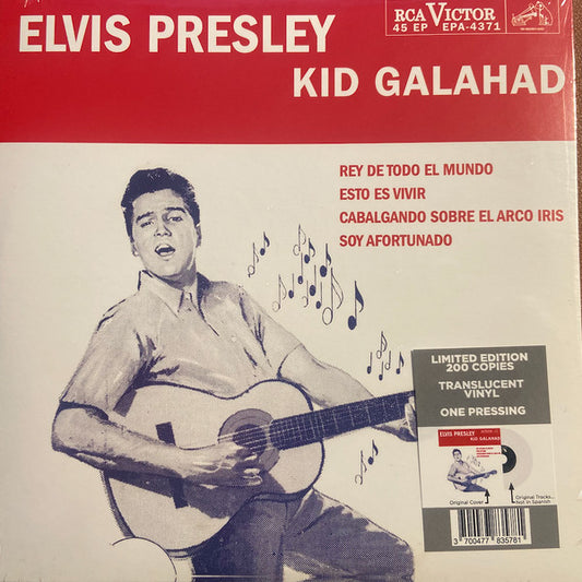 PRESLEY, ELVIS - KID GALAHAD : PERU ART 4 TRACK EP - 7