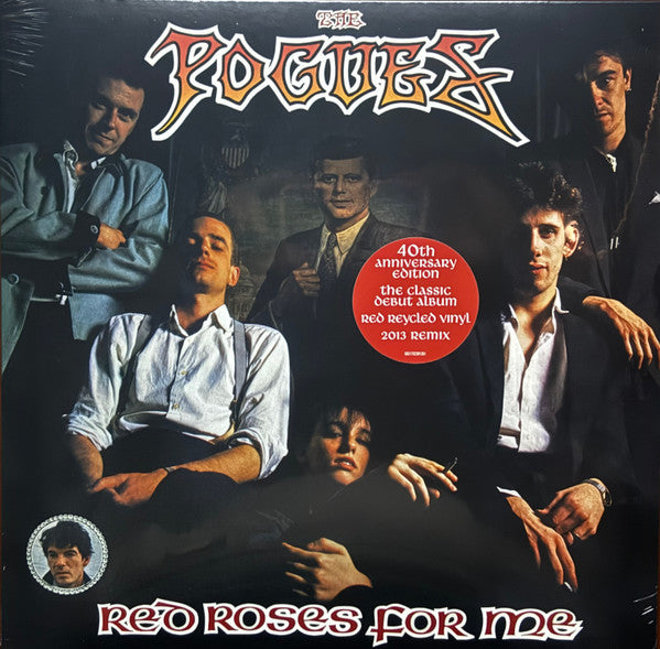 POGUES - RED ROSES FOR ME : RED VINYL 40TH ANNIV. - LP
